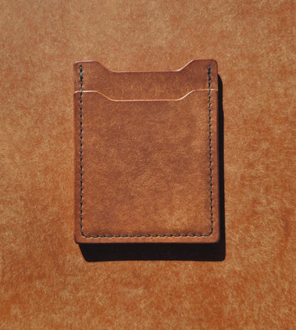 Sabanero Leather Card Holder | Oliva/Cognac