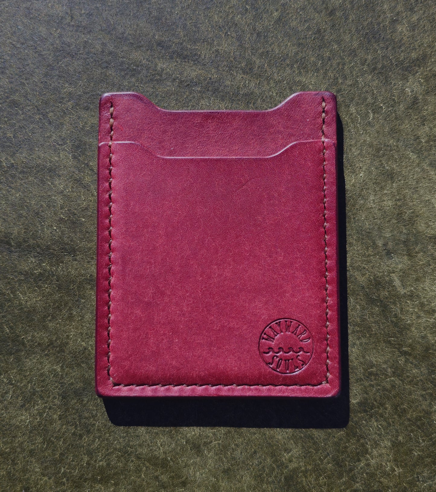 Sabanero Leather Card Holder | Mosto / Cognac