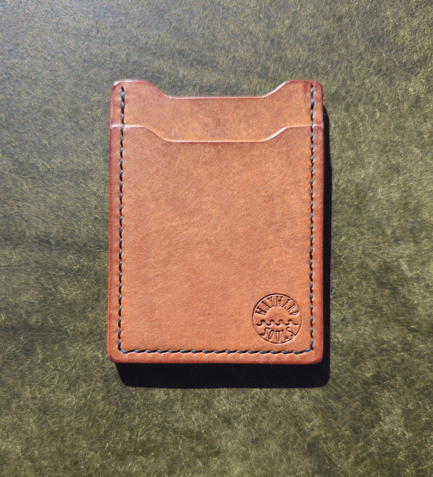 Sabanero Leather Card Holder | Cognac