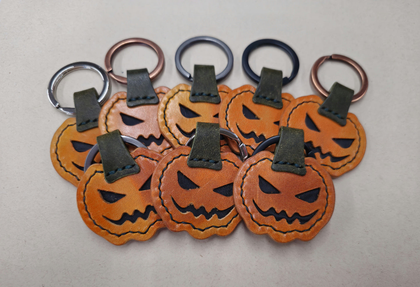 Pumpkin Keychain